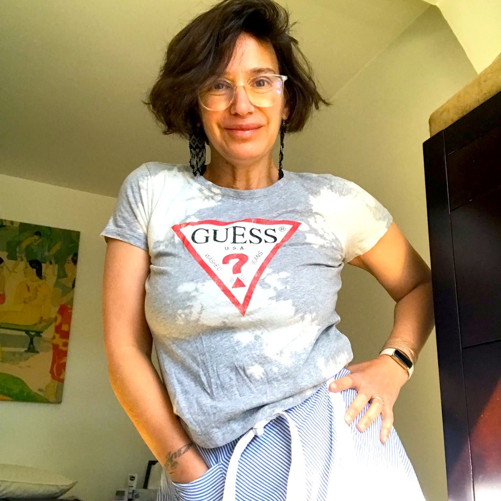 Tie-Dye Guess Tee